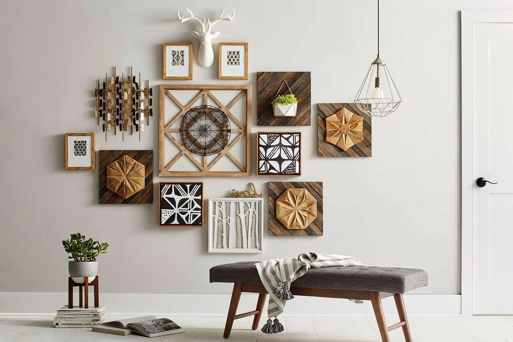 Handmade декор для дома Image Gallery of Modern Wall Accents (View 4 of 15 Photos)
