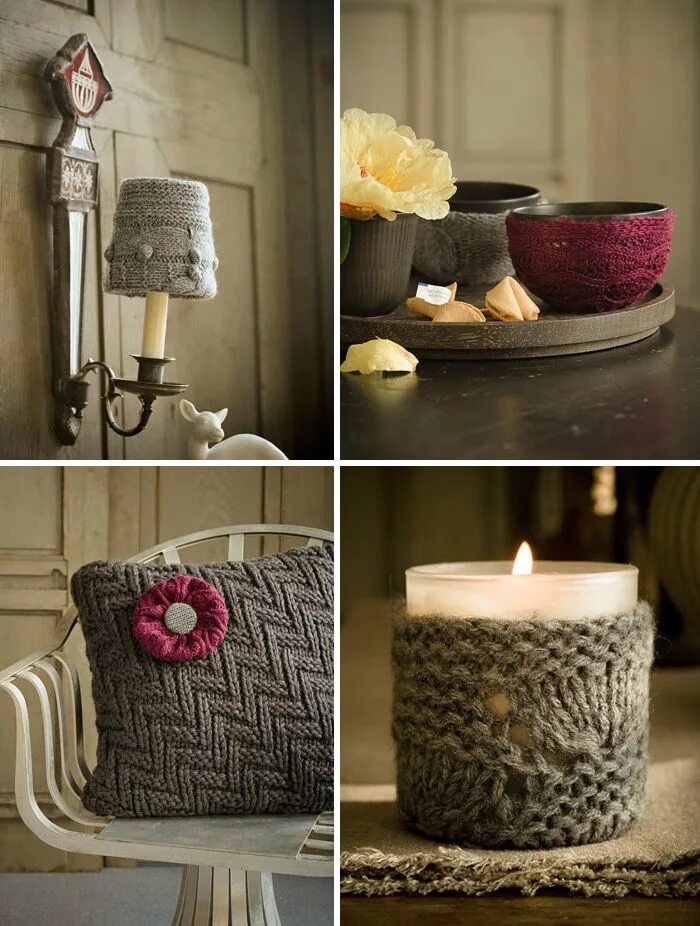 Handmade декор для дома Few Autumn Craft Ideas Pyssel, Stickning, Virkning