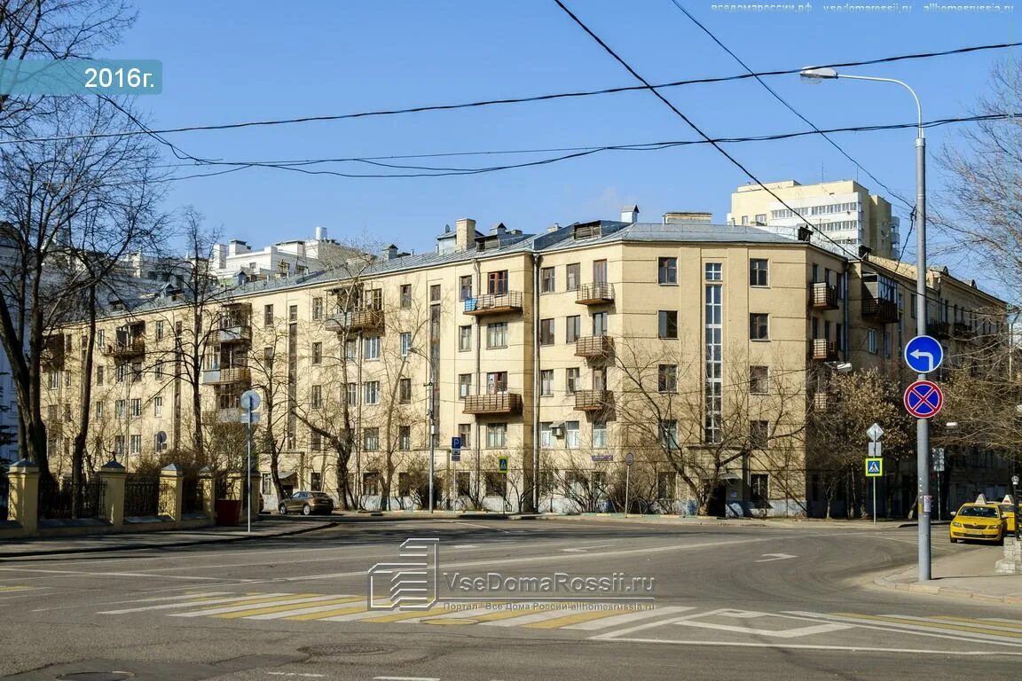 Hands погодинская ул 2 москва фото Москва, улица Погодинская дом 2/3СТР1. многоквартирный дом