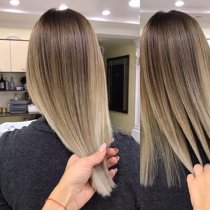 Handtouch что за окрашивание техника фото AirTouch ❤ . .#nsk #novosibirsk #hairstyle #longhair #hair #haircolor #naturalha