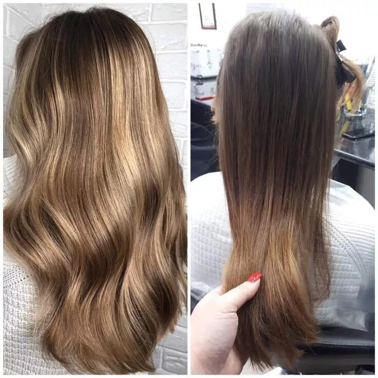 Handtouch что за окрашивание техника фото #airtouch #handtouch #color #haircolor #hair #окрашивания #пряди #осветление