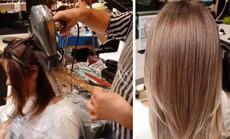 Handtouch что за окрашивание техника фото Март 2023 Аир тач техника окрашивания