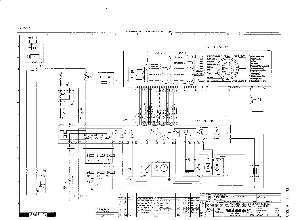 Hansa электросхема MIELE T5206 DRAYER Service Manual download, schematics, eeprom, repair info for 