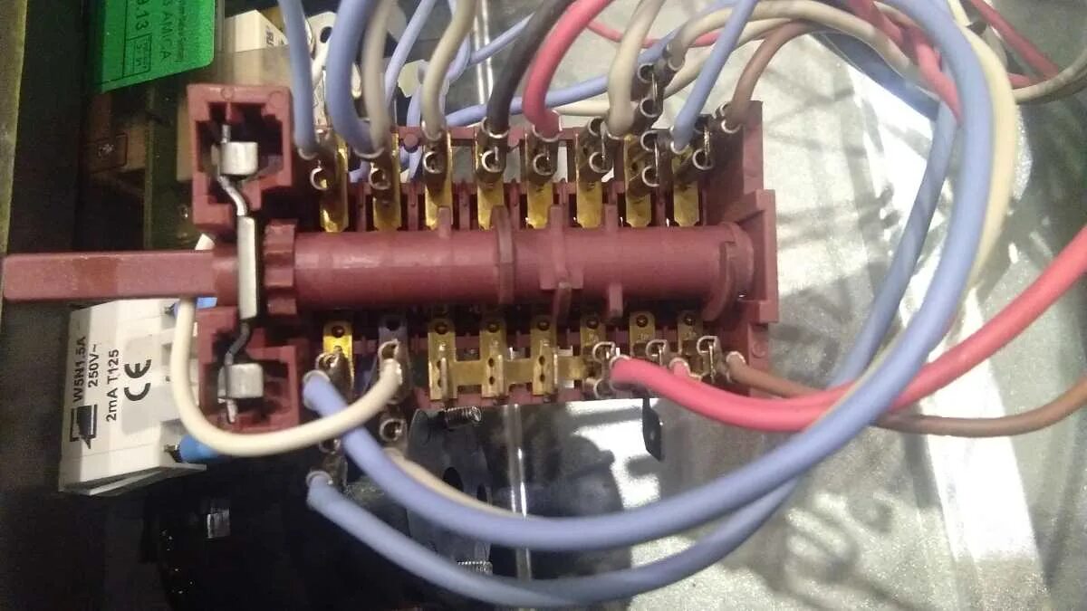 Hansa схемы подключения переключателей Духовка HANSA не работает переключатель режимов 7LA GOTTAK 800810 - Электроплиты