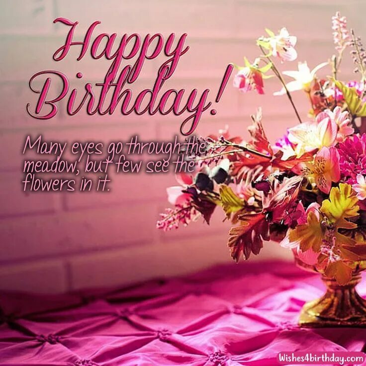 Happy birthday картинки красивые с пожеланиями Birthday party birthday flower gifts for her