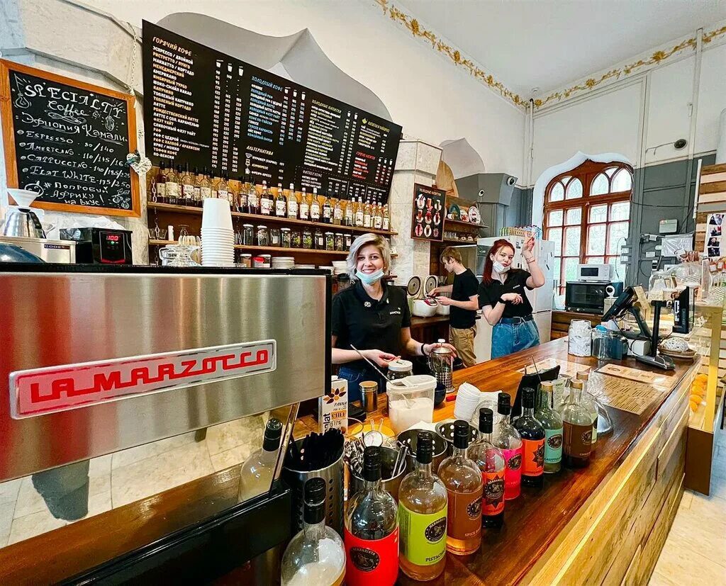 Happy coffee бул гагарина 2б пятигорск фото Happy Coffee, coffee shop, Pyatigorsk, bulvar Gagarina, 2Б - Yandex Maps