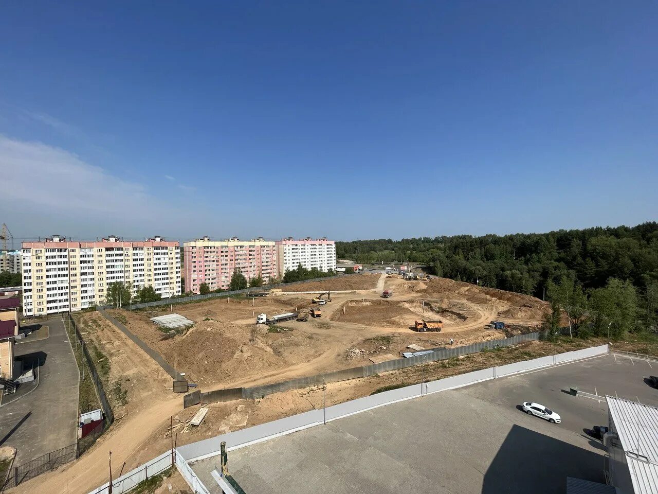 Happy house смоленск микрорайон королевка 9б фото В микрорайоне Королёвка началось строительство новой школы