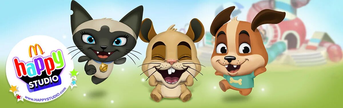 Happy studio 5 й микрорайон 68а фото UX/UI - McDonald's Happy Studio - Pets :: Behance