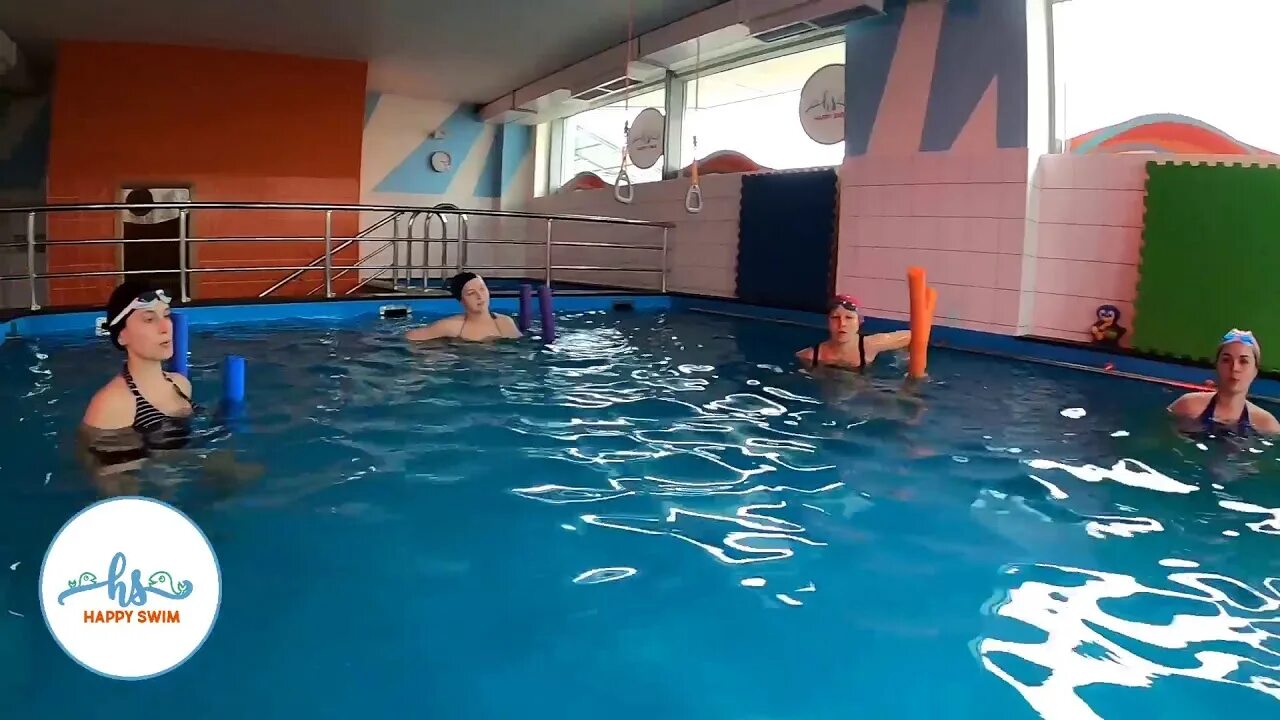 Happy swimming крепостной пер 126б фото Аквааэробика для беременных в Happy Swim - YouTube