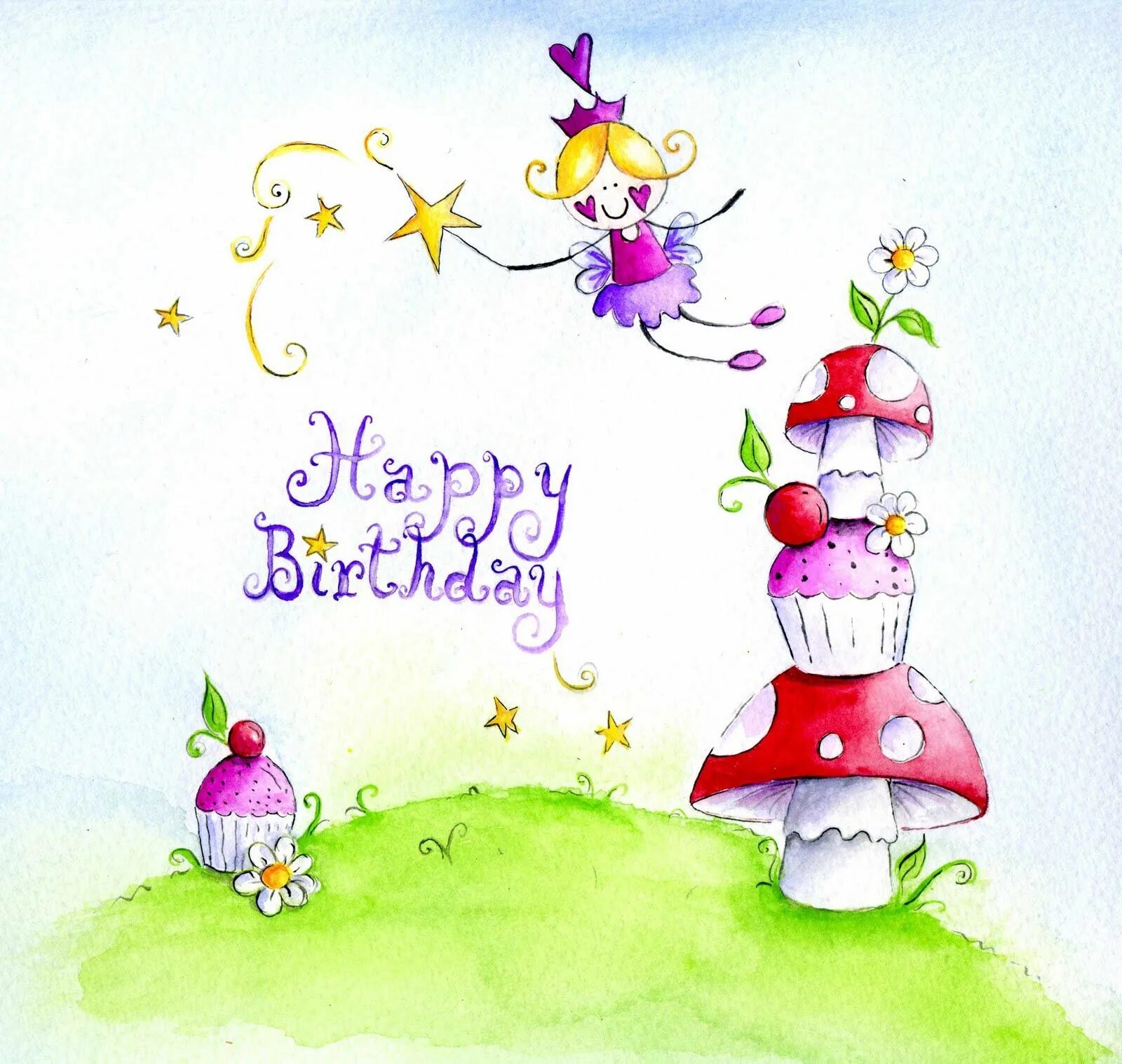Happypik ru картинки с днем рождения женщине Happy Birthday Cards to print and color Happy birthday cards, Birthday cards to 