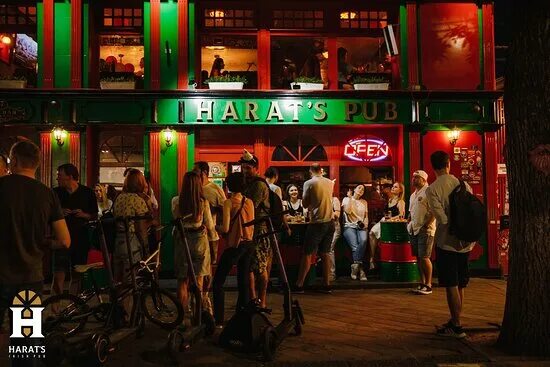 Harats pub ул булкина 11 ставрополь фото Пиво в стаканы 0,4 по цене 0,5 - отзыв о Harat's pub Краснодар на Красной (Хэрат