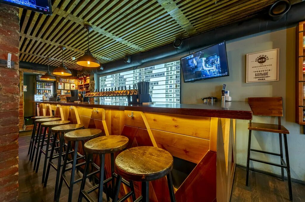 Harbor ул кирова 141 фото Panorama: Beer Harbor, bar, pub, Moscow, Pokrovka Street, 21-23/25с1 - Yandex Ma