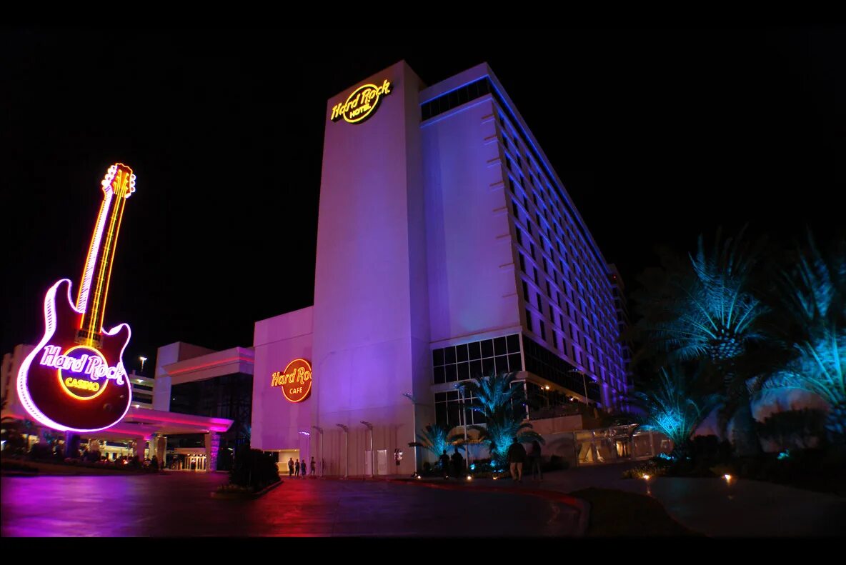 Hard rock ул пушкина 3 1 фото shop12 design Portfolio - Hard Rock Biloxi Casino - Exterior Façade