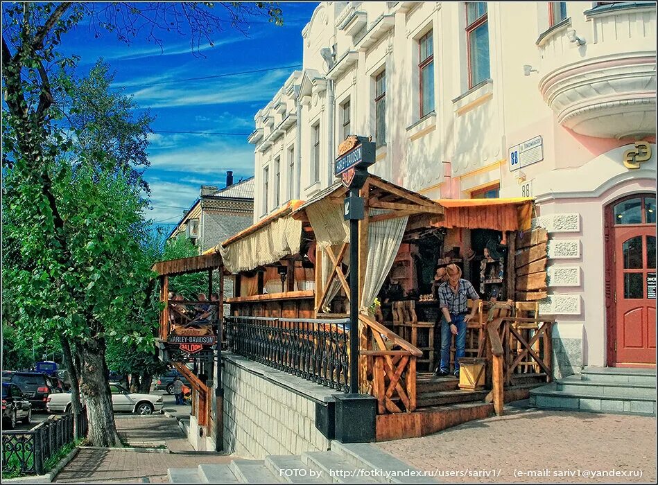 Harley davidson комсомольская ул 88 хабаровск фото Рестораны и кафе Хабаровска SkyscraperCity Forum