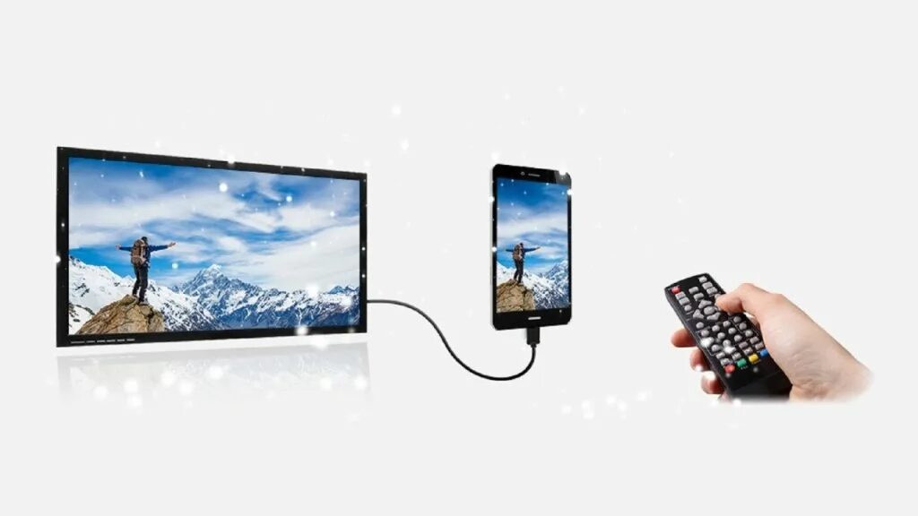 Hartens как подключить телефон Как сделать телефон к телевизору