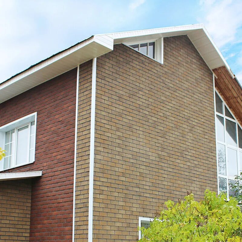 Hauberk песчаный кирпич фото домов Панель Hauberk Песчаный кирпич