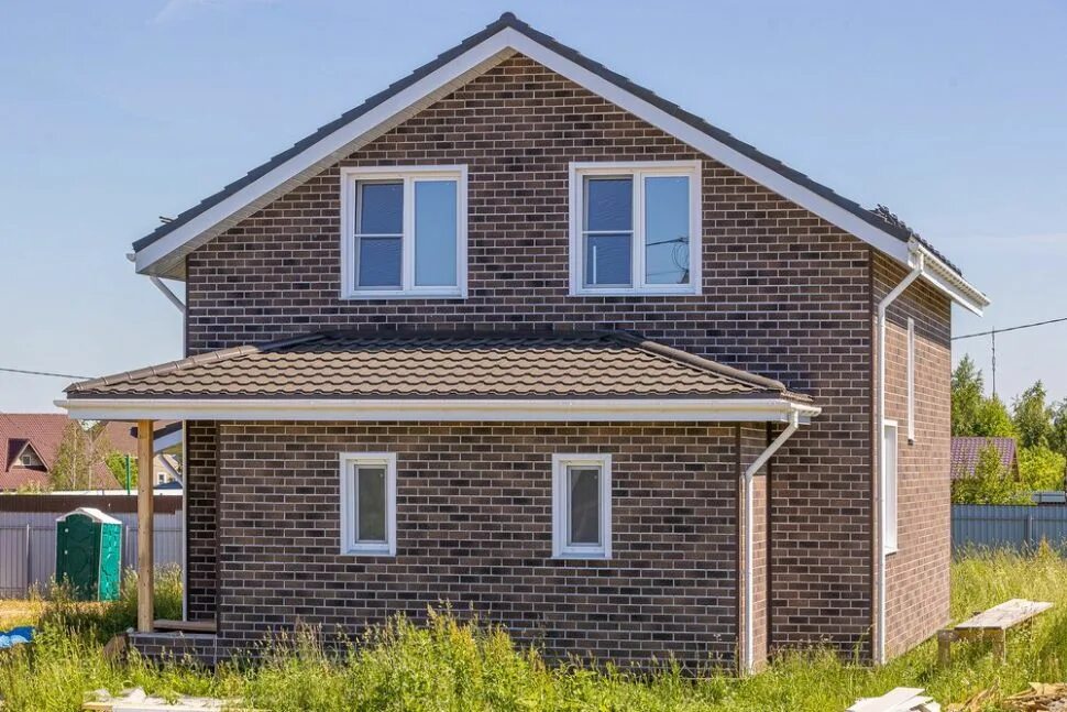 Hauberk песчаный кирпич фото домов Фасадная плитка Hauberk кирпич Бельгийский - купить в Москве по цене 759 руб.