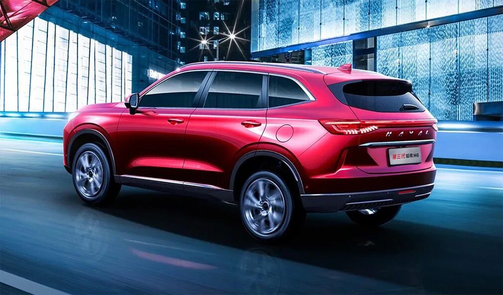 Haval 6 фото Китайский Haval представил кроссовер H6 нового поколения :: Autonews
