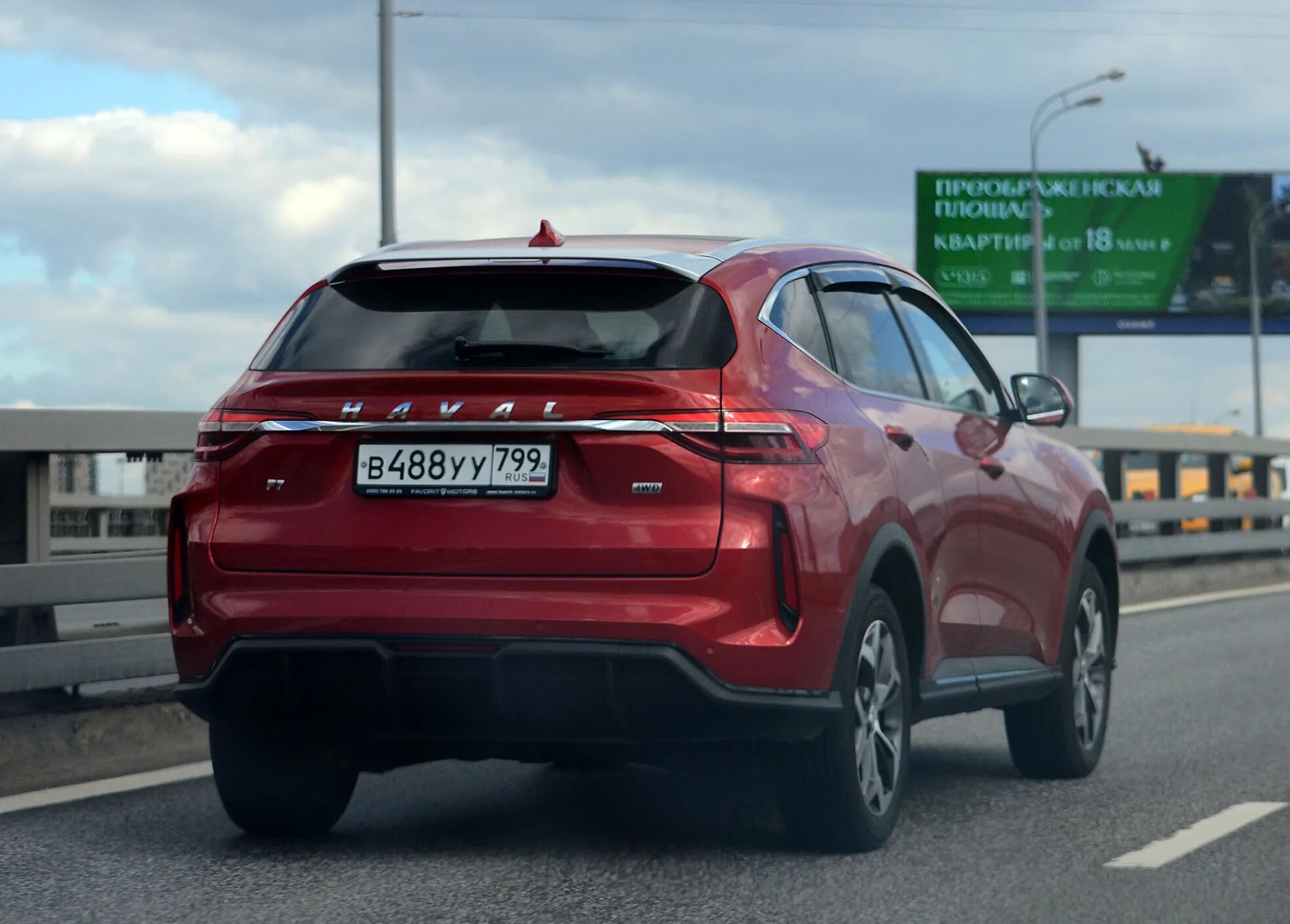 Haval 7 фото "в 488 уу 799" фото Haval F7. Россия