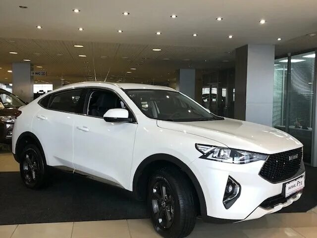 Haval белый фото Купить новый Haval F7x I 2.0 AMT (190 л.с.) 4WD бензин робот в Перми: белый Хавэ