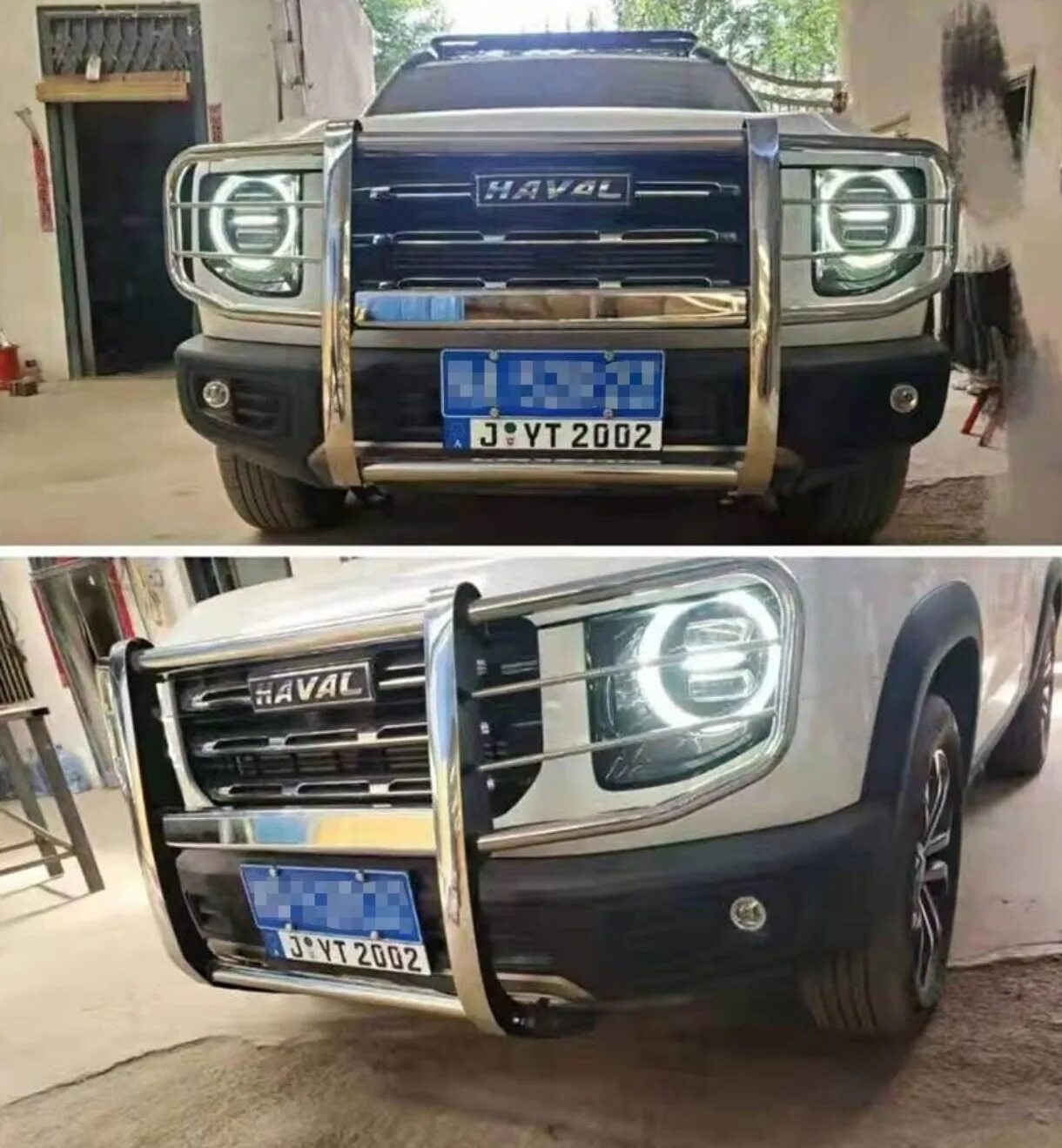 Haval dargo решетка радиатора тюнинг Прелести Пиндоудоу или установка пуллбара - Haval Dargo, 2 л, 2023 года тюнинг D