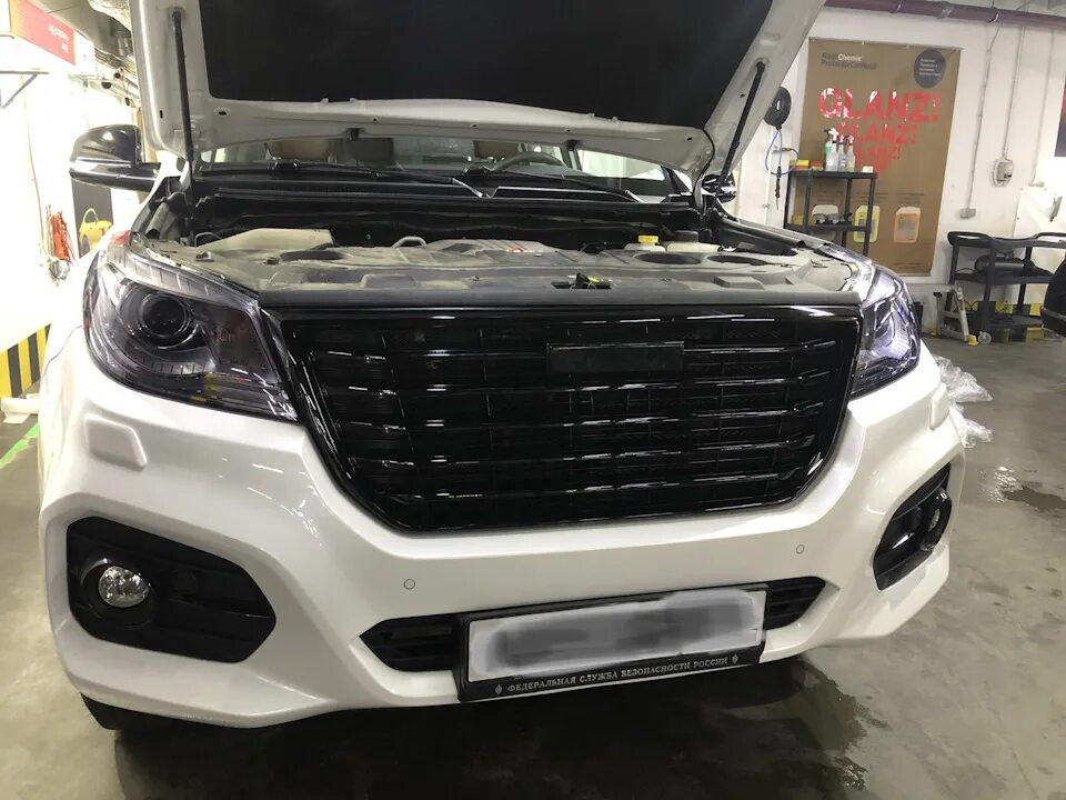 Haval dargo решетка радиатора тюнинг Заменил эмблему Haval - Haval H9, 2 л, 2018 года тюнинг DRIVE2