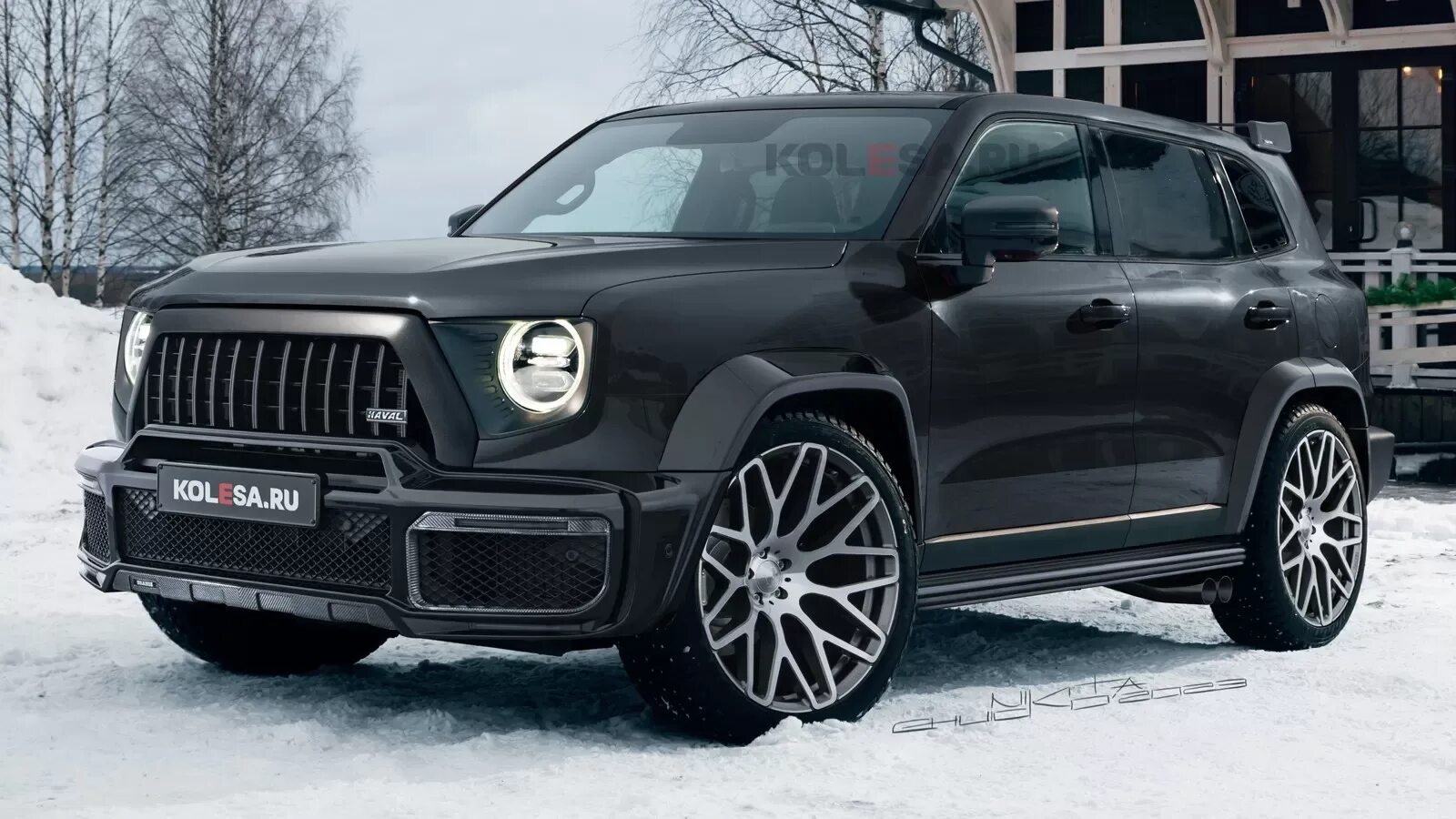 Haval dargo тюнинг решетка Показан новый Haval Dargo в стиле "Гелика", на рынок РФ вышел KIA Cerato 2023 и 