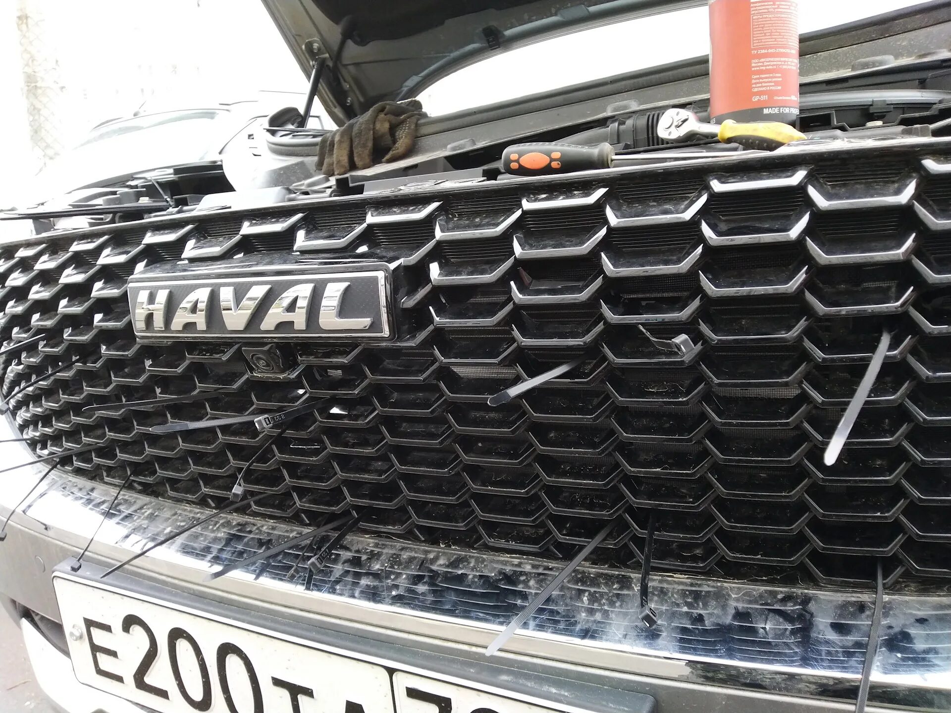 Haval dargo тюнинг решетка Сетка решётки радиатора. - Haval F7x, 2 л, 2020 года аксессуары DRIVE2