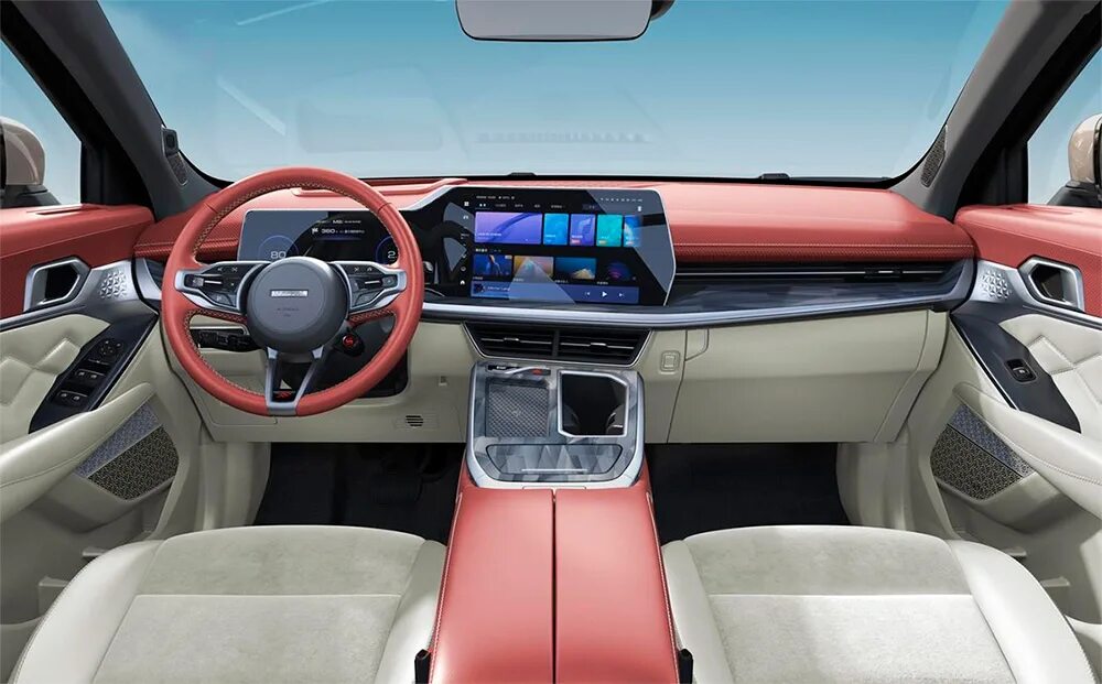 Haval f7 2024 фото салона Haval назвал новый флагманский кроссовер "Мифическим зверем" :: Autonews