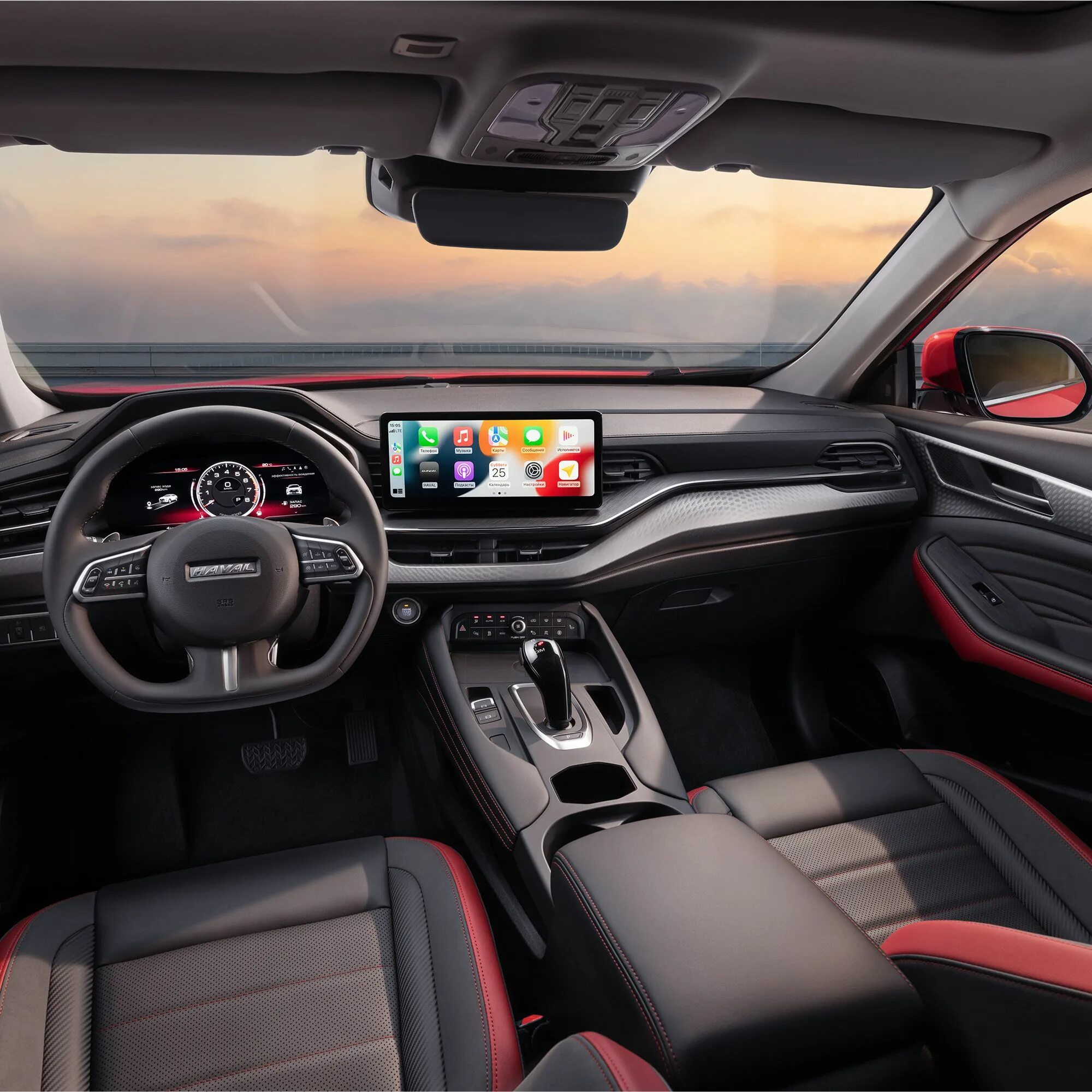 Haval f7 2024 новый интерьер HAVAL F7x - официальный дилер Демидыч