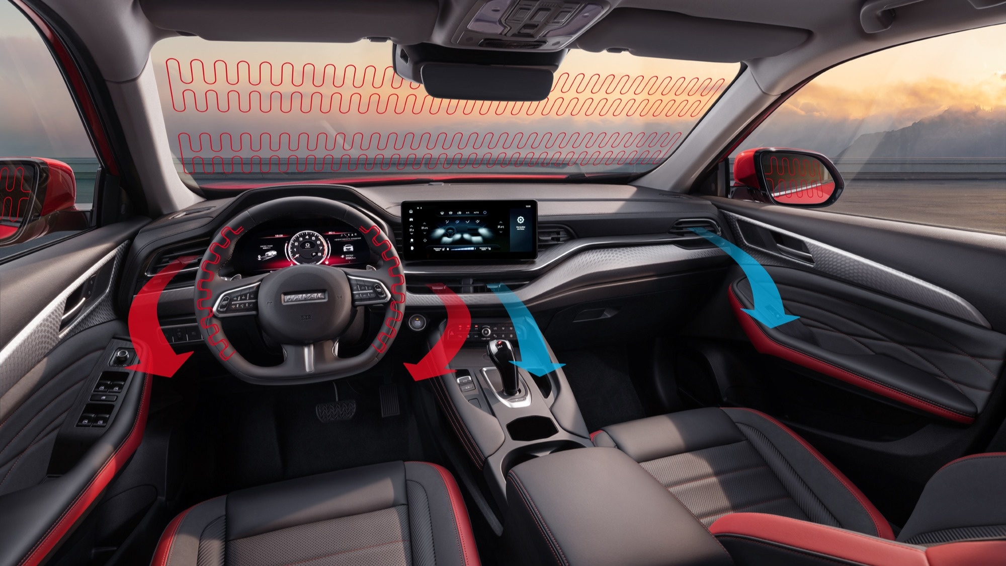 Haval f7 2024 новый интерьер HAVAL F7X