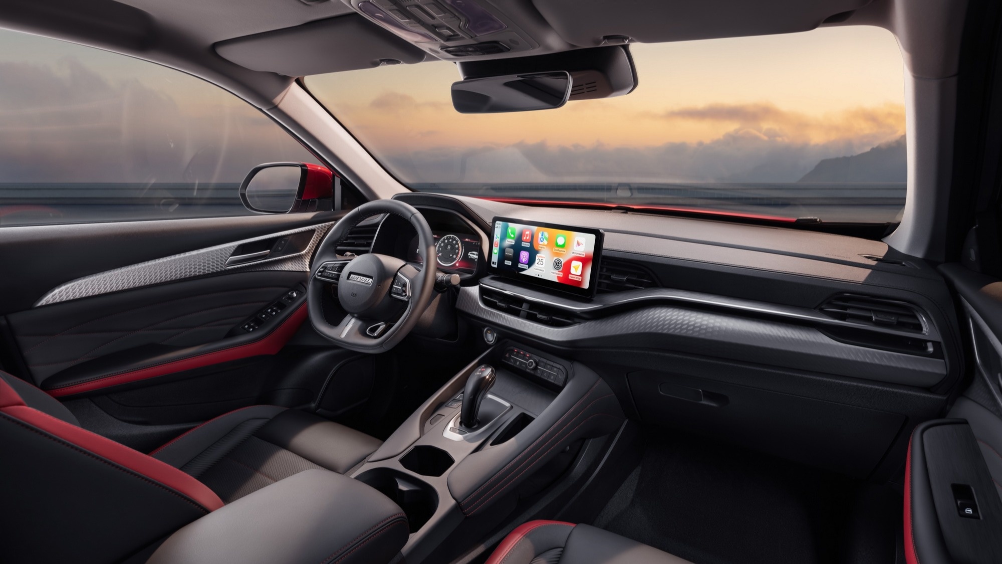 Haval f7 2024 новый интерьер HAVAL F7X