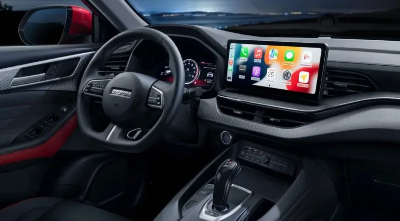 Haval f7 2024 новый интерьер Купить Haval Новый F7x 2022 - н.в., I Рестайлинг от 2529000 руб. - комплектации 