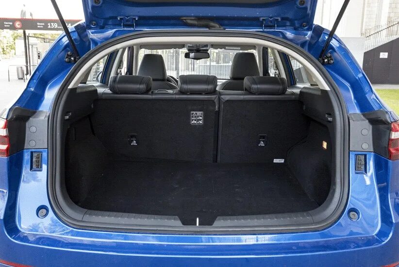 Haval f7 багажник фото Какой объем багажника у Haval F7X?