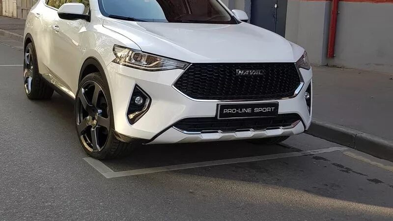 Haval f7x тюнинг фото Haval F7 1.5 бензиновый 2019 Белый на DRIVE2