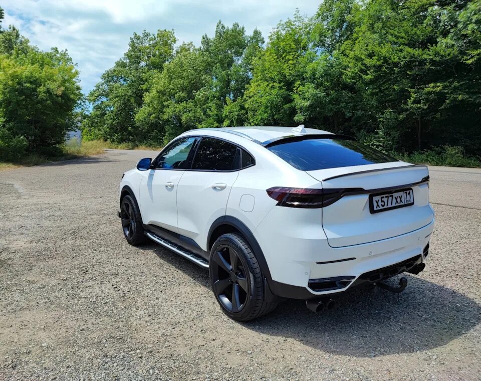 Haval f7x тюнинг фото Установил расширители арок - Haval F7x, 2 л, 2020 года тюнинг DRIVE2