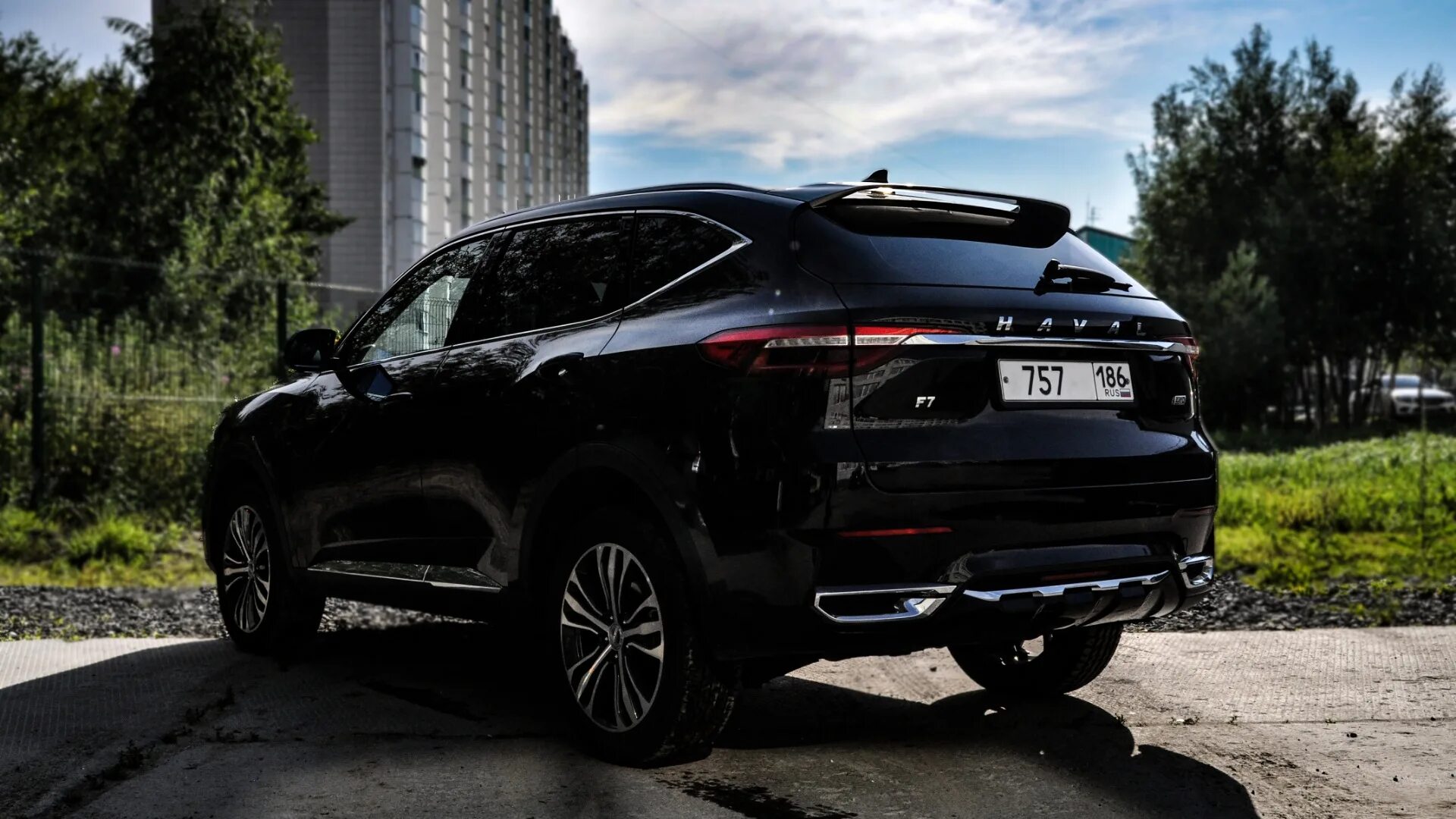 Haval f7x тюнинг фото Тонировка - Haval F7 (1G), 2 л, 2020 года тюнинг DRIVE2