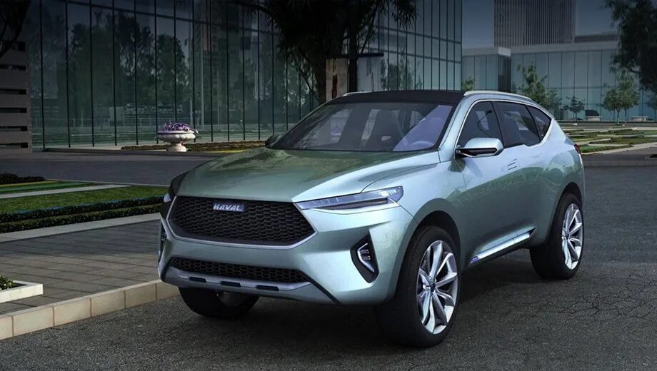 Haval f7x тюнинг фото Кроссовер Haval F7 взял за основу гибридный концепт HB-02 - DRIVE2