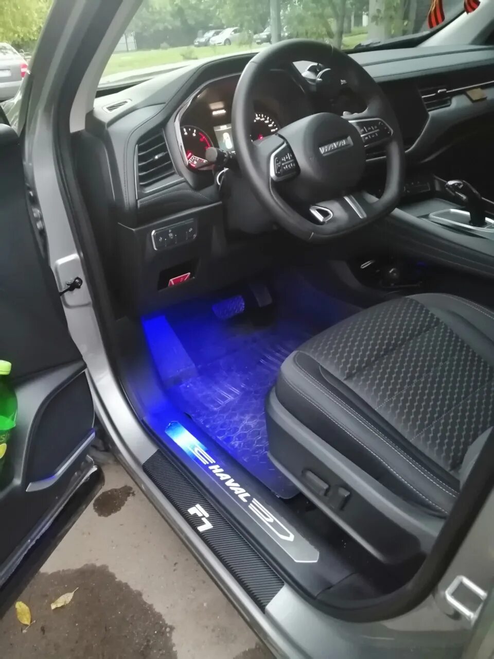 Haval f7x тюнинг салона Подсветка зоны ног. - Haval F7 (1G), 2 л, 2019 года тюнинг DRIVE2