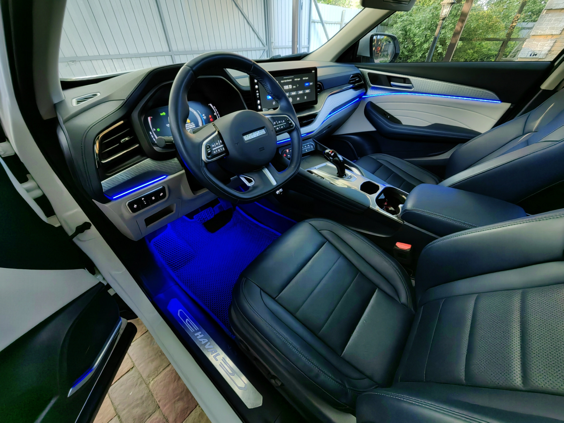 Haval f7x тюнинг салона Атмосферная подсветка салона - Haval F7, 1,5 л, 2022 года электроника DRIVE2