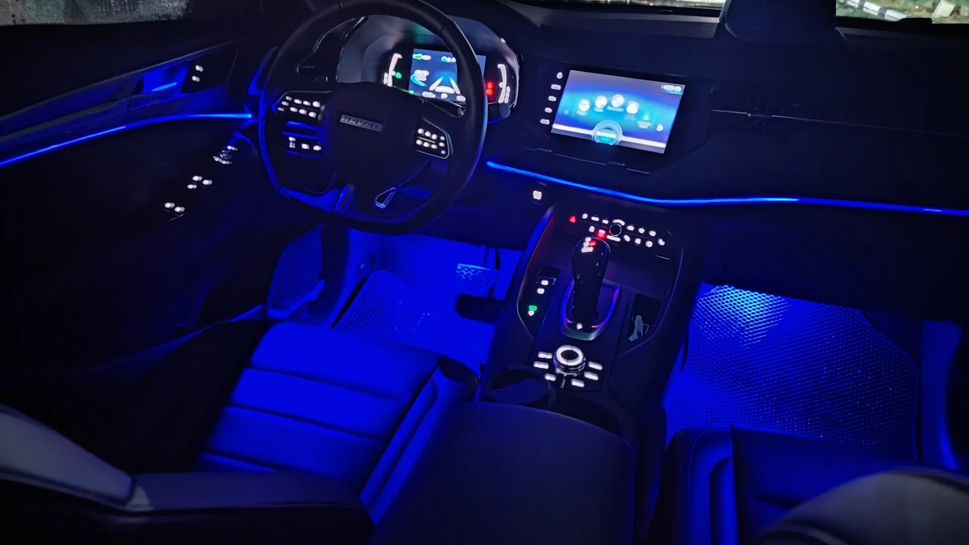Haval f7x тюнинг салона Атмосферная подсветка Haval F7. - Haval F7 (1G), 2 л, 2021 года стайлинг DRIVE2