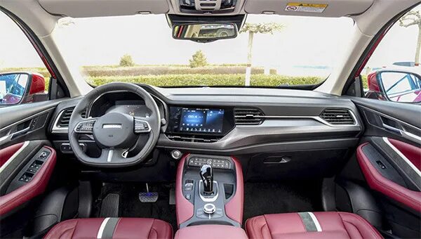 Haval f7x тюнинг салона Great Wall представил серийный кроссовер Haval F7x для России - Hot-Parts на DRI