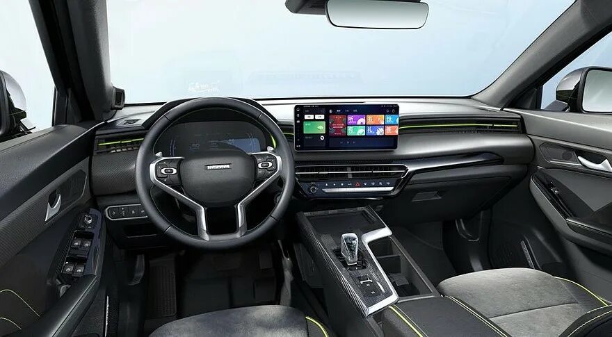 Haval фото салона Красный кролик от Haval получил салон в стиле родственного Chulian и превзошел т