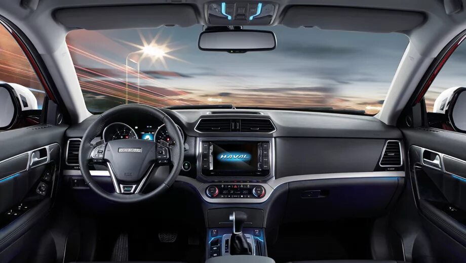 Haval фото салона Марка Haval привезла в Россию модель H6 Coupe и дизельный H9 - DRIVE2