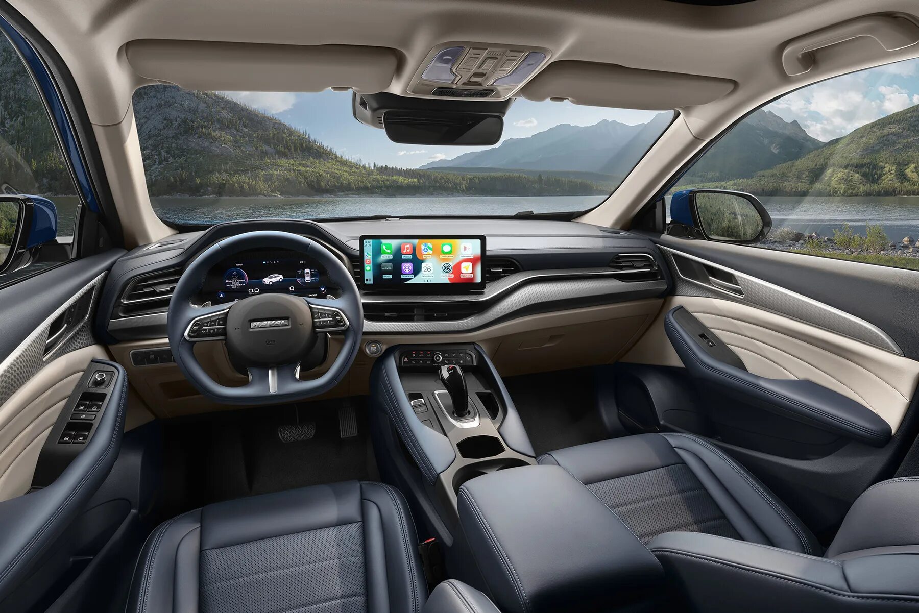 Haval фото салона HAVAL F7 купить в Беларуси