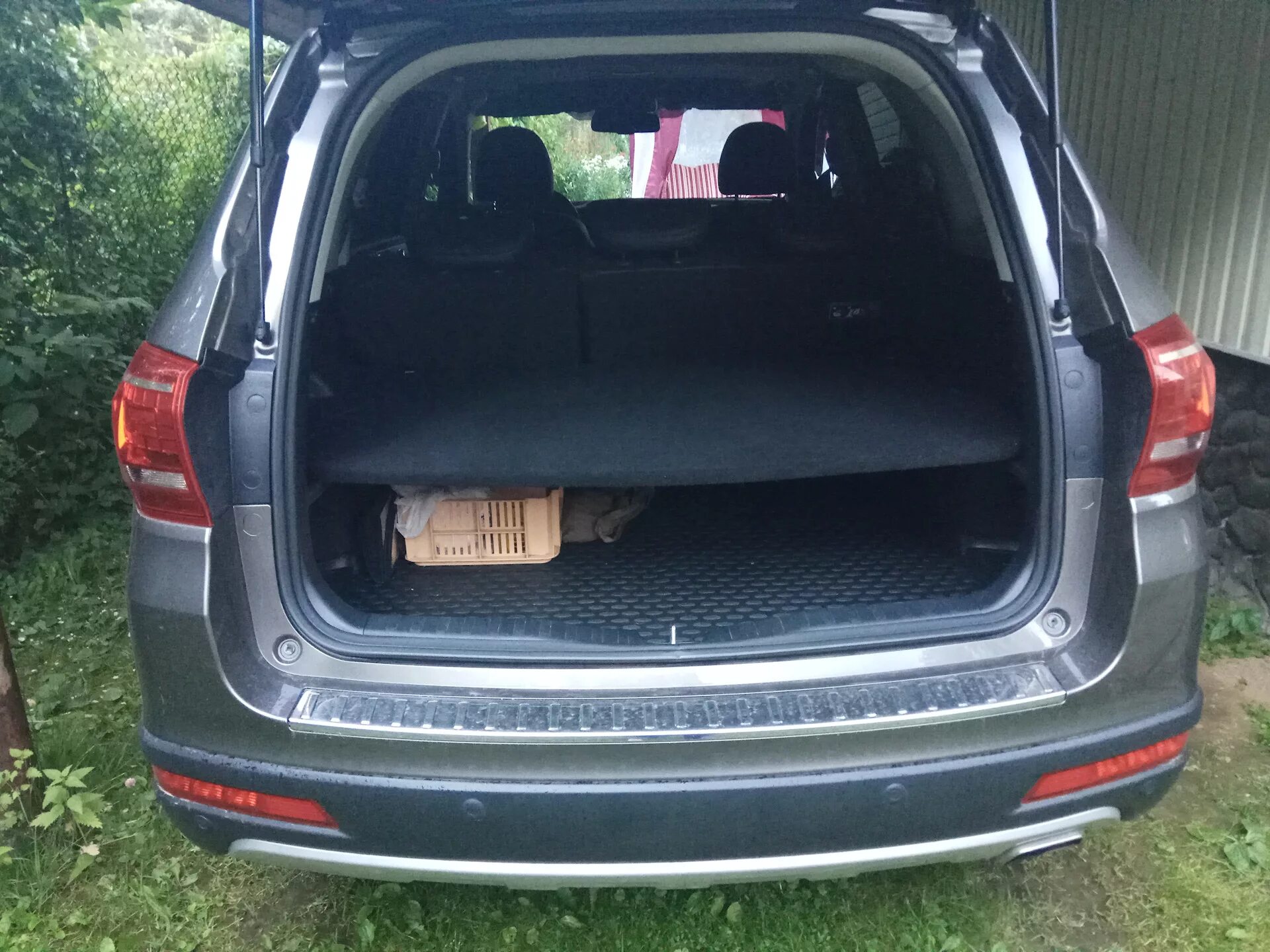 Haval h3 багажник фото Обустраиваем багажник (полка) часть вторая - Haval H6 (1G), 1,5 л, 2018 года сво