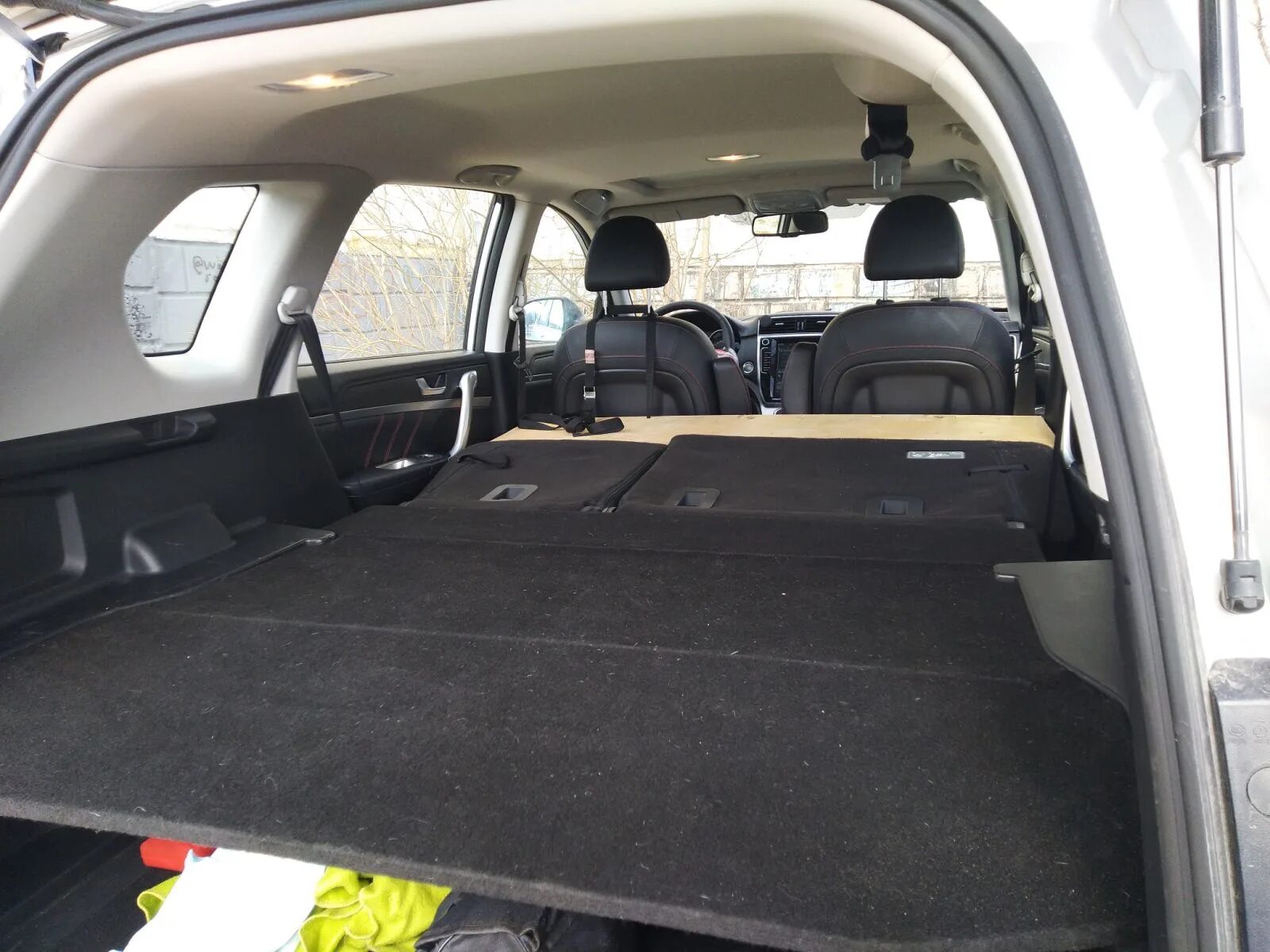 Haval h5 фото салона и багажника Полка багажника и спальное место. Продолжение - Haval H6 (1G), 1,5 л, 2019 года 