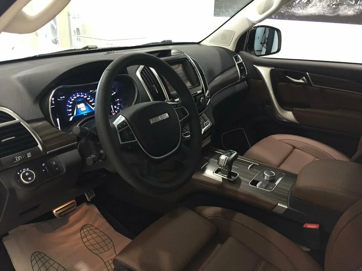 Haval h9 2024 интерьер Купить новый Haval H9 бензин автомат в Санкт-Петербурге: белый 2019 внедорожник 