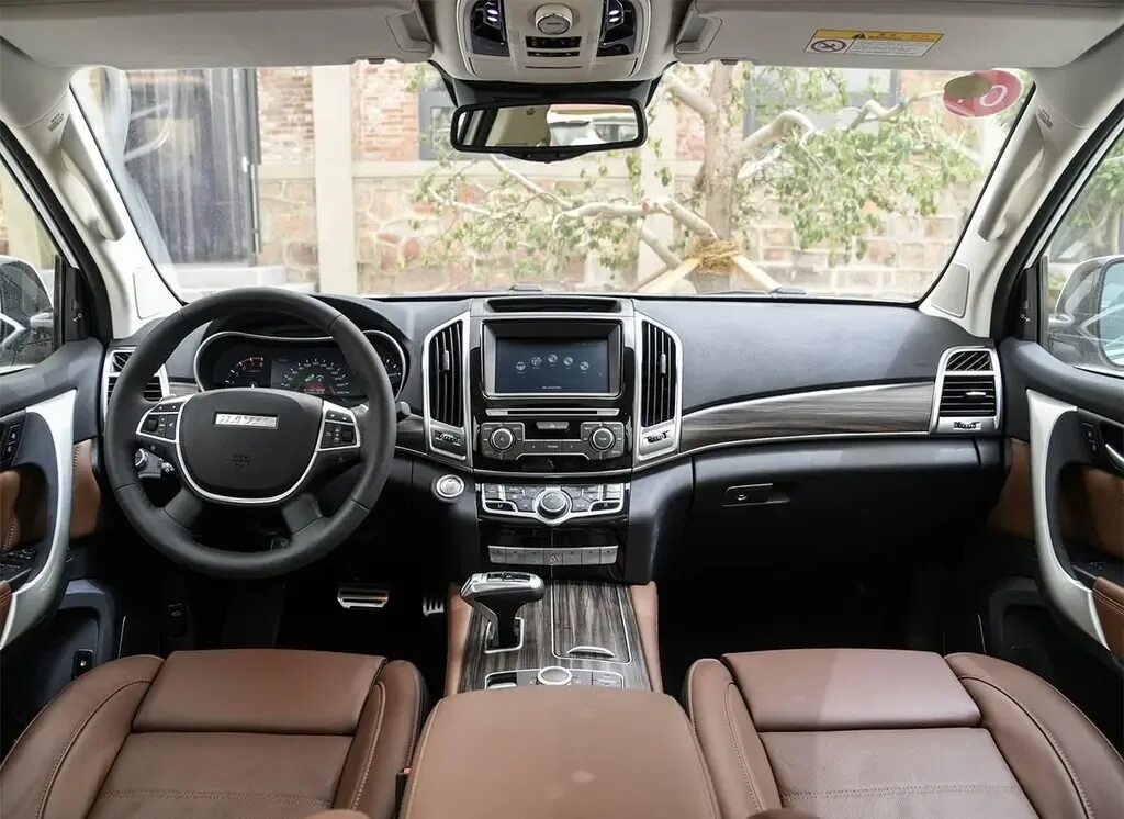 Haval h9 2024 интерьер Haval H9 рестайлинг 2017, 2018, 2019, 2020, 2021, джип/suv 5 дв., 1 поколение те