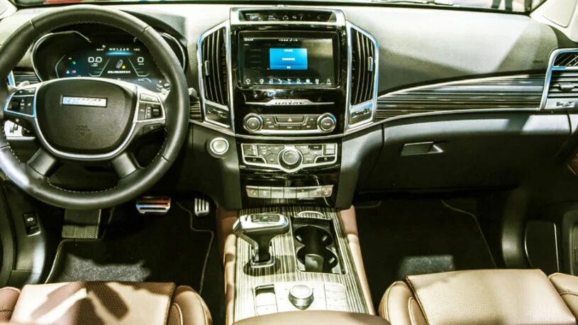 Haval h9 2024 интерьер фото Autonews: The flagman crossover of Haval will receive the Russian registration C
